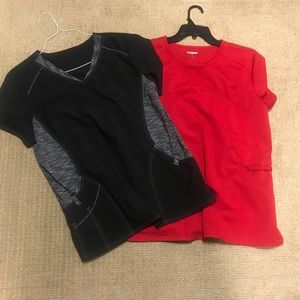 Scrubstar scrub tops (lot of 2)